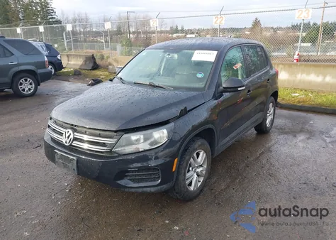 2012 Volkswagen Tiguan S from USA, damaged, VIN WVGAV7AXXCW544268